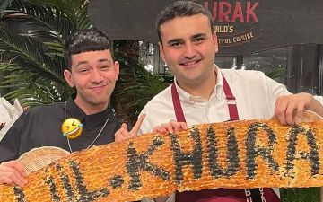 Блогер Озод Хурамов встретился с улыбающимся шеф-поваром Бураком Оздемиром: посмотрите, как это было