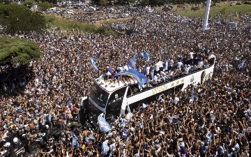 Argentinada Jahon chempionatidagi g'alabadan keyingi bayramlar nazoratdan chiqib ketdi — video