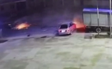 В Самарканде произошло страшное ДТП, есть погибший — видео (18+)