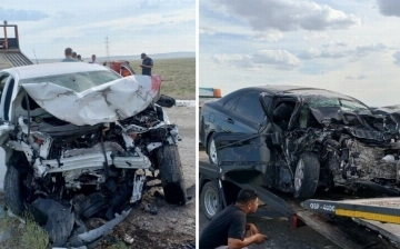 В Навои водитель Gentra влетел в Onix, пытаясь обогнать Damas: погибли шесть человек