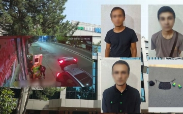 В Ташкенте задержали троих парней, пытавшихся украсть терминал