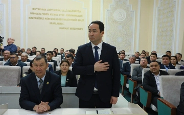 Taxiatosh tumaniga yangi hokim tayinlandi