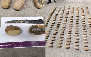 В Сурхандарье изъяли более 70 кг гашиша, замаскированного под картошку