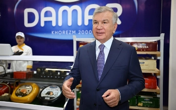 Шавкат Мирзиёев посетил предприятие по производству молочной продукции стоимостью $11 млн