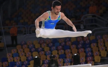 Гимнаст Расулжон Абдурахимов завоевал «бронзу» на этапе Кубка мира