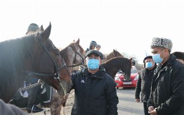 Зоир Мирзаев поучаствовал в акции запуска каравана из Кашкадарьи в Ташкент&nbsp;