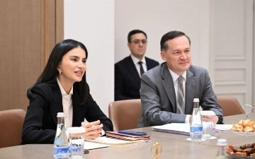 Саида Мирзиёева и Комил Алламжонов встретились с послом США