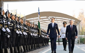 Шавкат Мирзиёев встретил президента Финляндии Александра Стубба