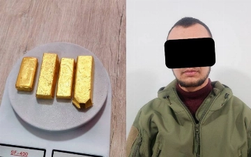 Farg‘onada 2,1 mlrd so‘mlik oltin quymani qo‘shni davlatga olib chiqib ketmoqchi bo‘lgan shaxs ushlandi