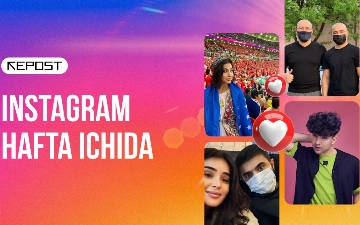 Instagram hafta ichida: Yangi premyeralar, farzandli bo'lgan Kaniza va uylanayotgan Jasur Umirov