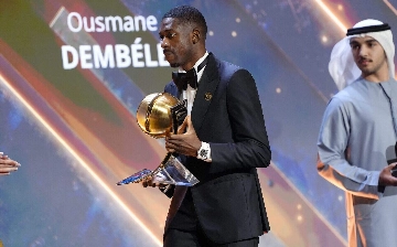 Очередной триумф Дембеле: француз стал лучшим игроком года по версии Globe Soccer Awards