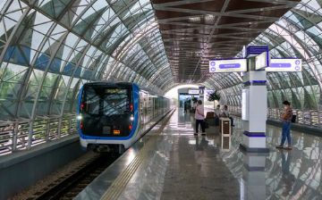 Одна из станций ташкентского метро осталась без электричества на час