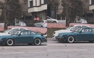 На улицах Ташкента заметили раритетный Porsche 911 Turbo Carrera