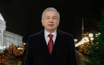 Шавкат Мирзиёев поздравил узбекистанцев с Новым годом