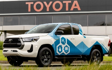 Toyota перевела пикап Hilux на водород