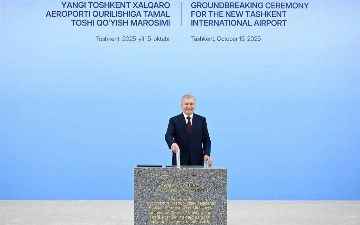 Шавкат Мирзиёев дал старт строительству нового Ташкентского международного аэропорта