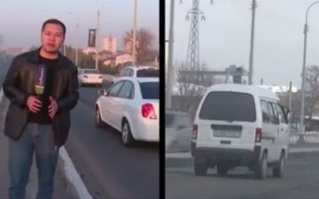«Ничего не изменилось», – на узбекском телевидении рассказали о плохой дороге в Юнусабадском районе