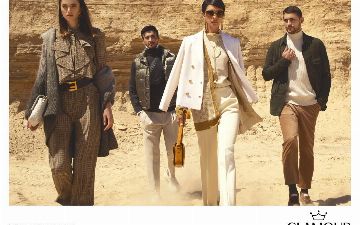 Бутик Glamour показал рекламную кампанию, вдохновленную темой модной Атлантиды и Атлантов Моды двадцать первого века