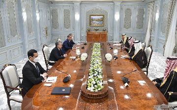 Президент принял делегацию Саудовской Аравии