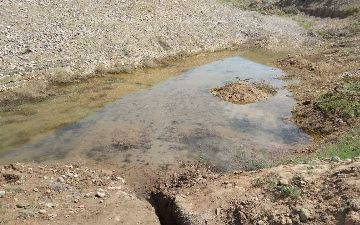 В водохранилище Намангана произошла утечка воды 