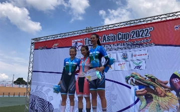 Узбекские велосипедисты завоевали 14 медалей на Кубке Азии