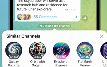 В Telegram появились подборки каналов и репост историй