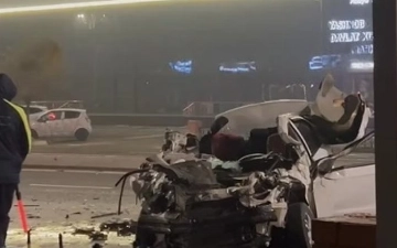 В Ташкенте произошло столкновение Lacetti и Nexia-3, есть погибший и пострадавшие