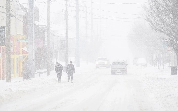 В США не менее 30 человек стали жертвами мощного зимнего шторма