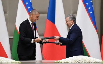 Какие документы подписали Узбекистан и Чехия 