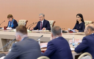 Саида Мирзиёева приняла участие в заседании Совета иностранных инвесторов