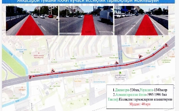 Kichik halqa yo‘lining bir qismida 40 kunga harakat cheklanadi