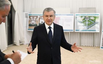 Шавкату Мирзиёеву презентовали проект строительства городка Аль-Хорезми