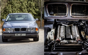 BMW впервые показала секретную «семерку» с V16