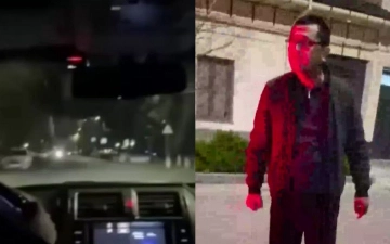 В Ташкенте арестовали мужчину, чьи дети разъезжали на автомобиле в махалле