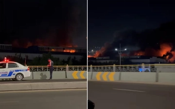 Toshkentdagi Vagon ta‘mirlash deposida yong‘in sodir bo‘ldi