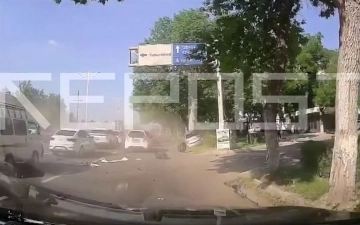 В УБДД ГУВД Ташкента прокомментировали страшное ДТП на улице Мирзо Улугбека