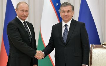 Мирзиёев и Путин поддержали меры по восстановлению спокойствия в Казахстане