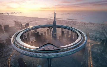 В Дубае построят кольцевой небоскреб на высоте 550 метров