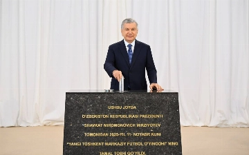 Yangi Toshkentda 55 ming o‘rinli yangi stadion qurilishi boshlandi