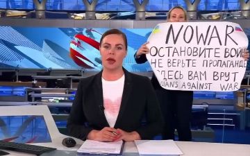 Проведшую акцию против войны в эфире «Первого канала» девушку не могут найти 15 часов