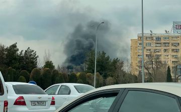 В Ташкенте произошел пожар на электроподстанции — видео