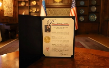 Мэр Вашингтона объявила 1 сентября Днем независимости Узбекистана