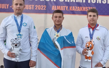 Узбекистанец впервые выиграл «золото» на ЧА по стендовой стрельбе