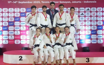 Узбекские дзюдоисты завоевали восемь медалей на ЧА среди юниоров