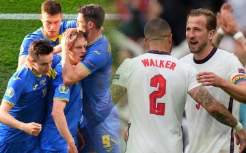 Стартовые составы на матч Украина - Англия