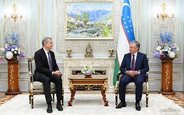 Президент принял посла США, завершающего дипмиссию в Узбекистане