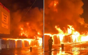 Uchtepadagi bozorda yong‘in: nimalar maʼlum?