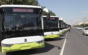 В Андижане начали курсировать новые автобусы