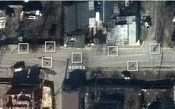 Опубликованы спутниковые снимки с Бучи 