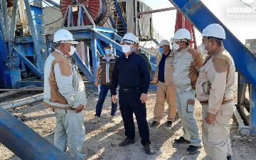 Рабочая группа во главе с Председателем Правления «Узбекнефтегаз» изучила состояние совместной работы с группой компаний ERIELL по добыче природного газа